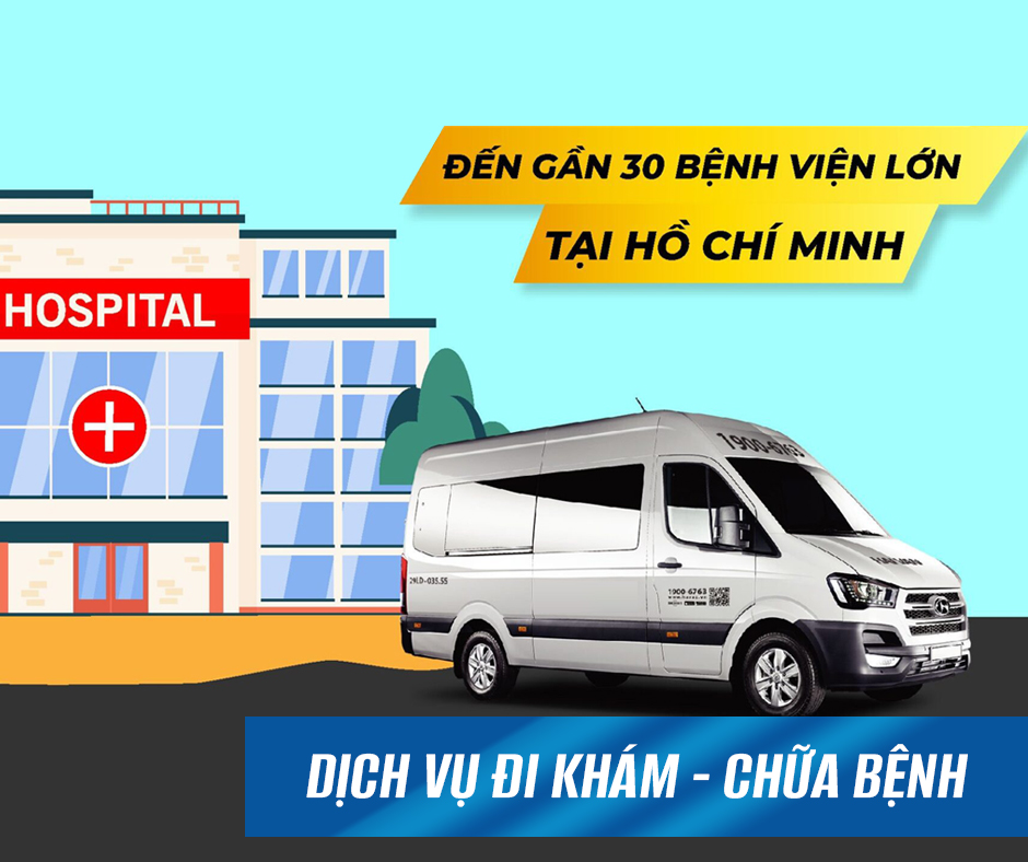 Dịch vụ thuê xe hợp đồng Khám chữa bệnh Phan Thiết